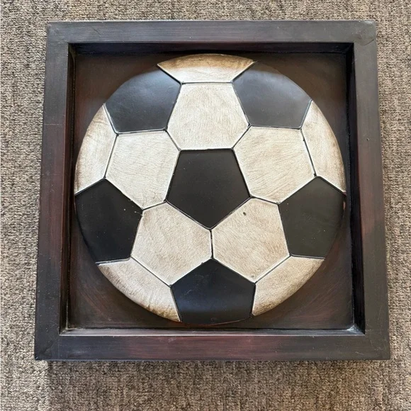 3D Sports (Soccer & Football) Metal Wall Decor - Picture 6 of 11